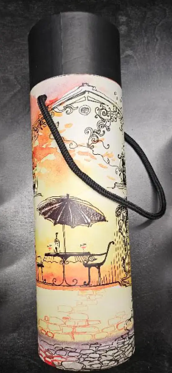CAFE WINE GIFT TUBE