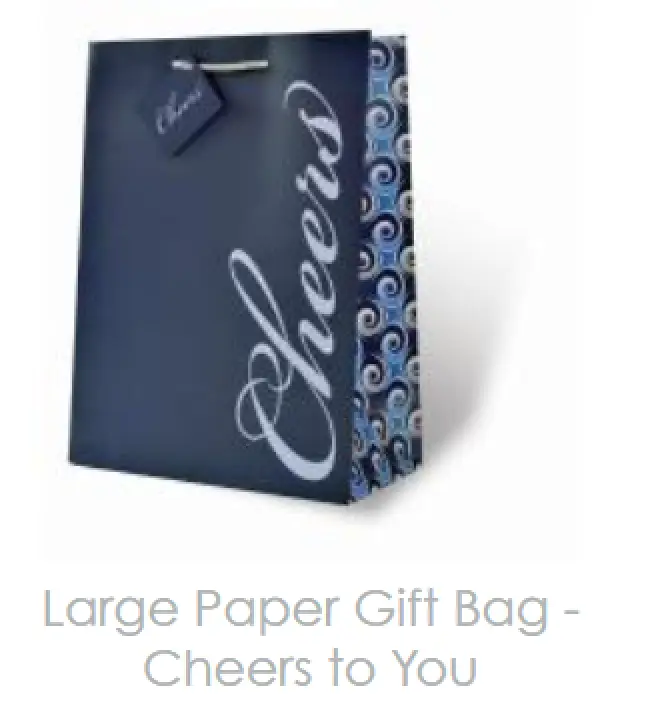 CHEERS 2 U LG GIFT BAG