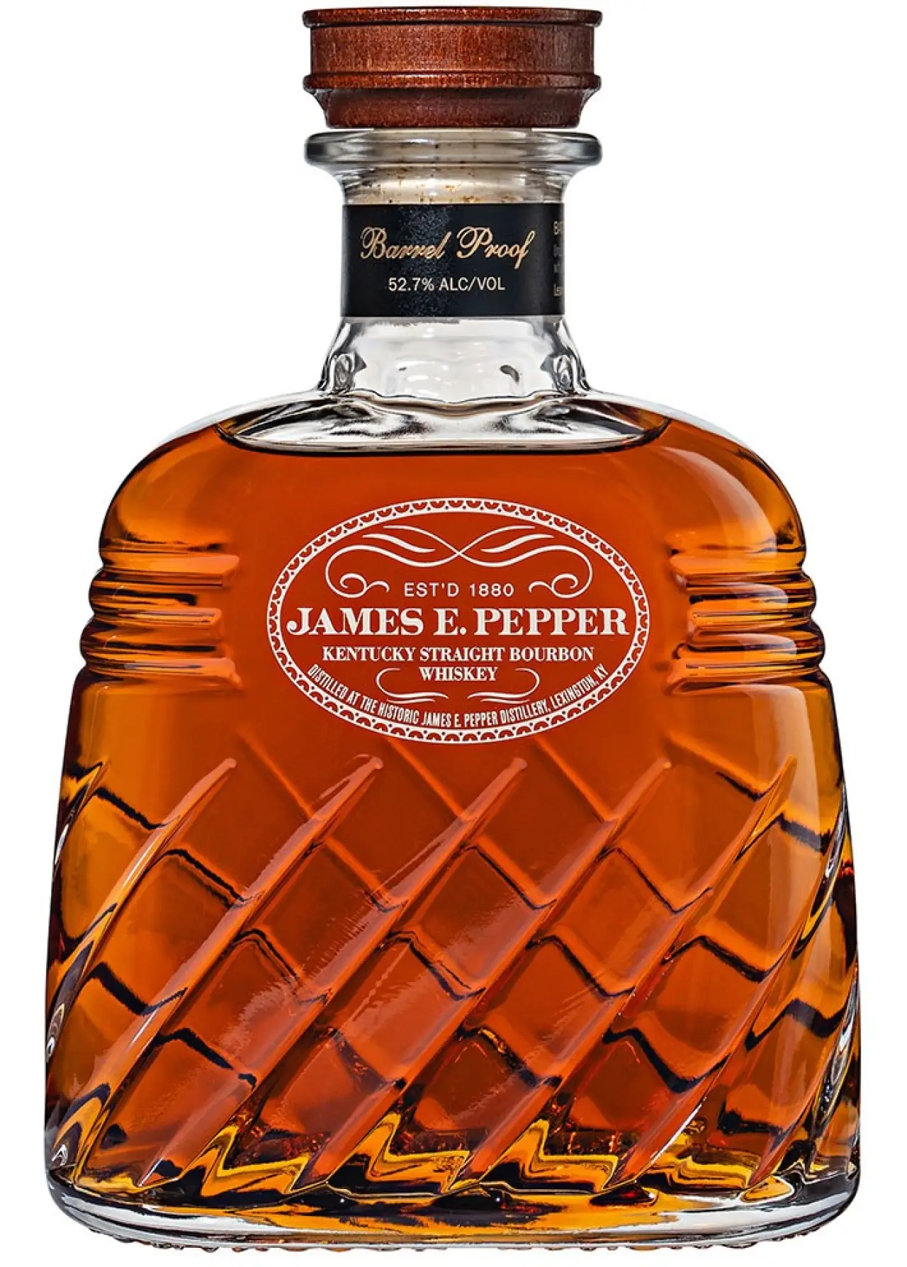 James E. Pepper Barrel Proof Bourbon 750ml