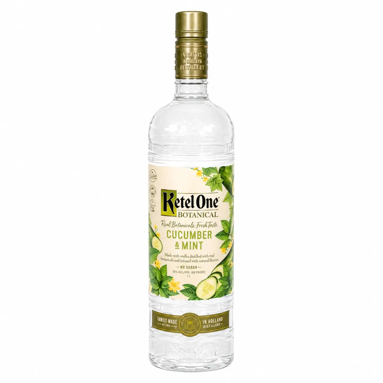Ketel One Botanical Cucumber & Mint 1L