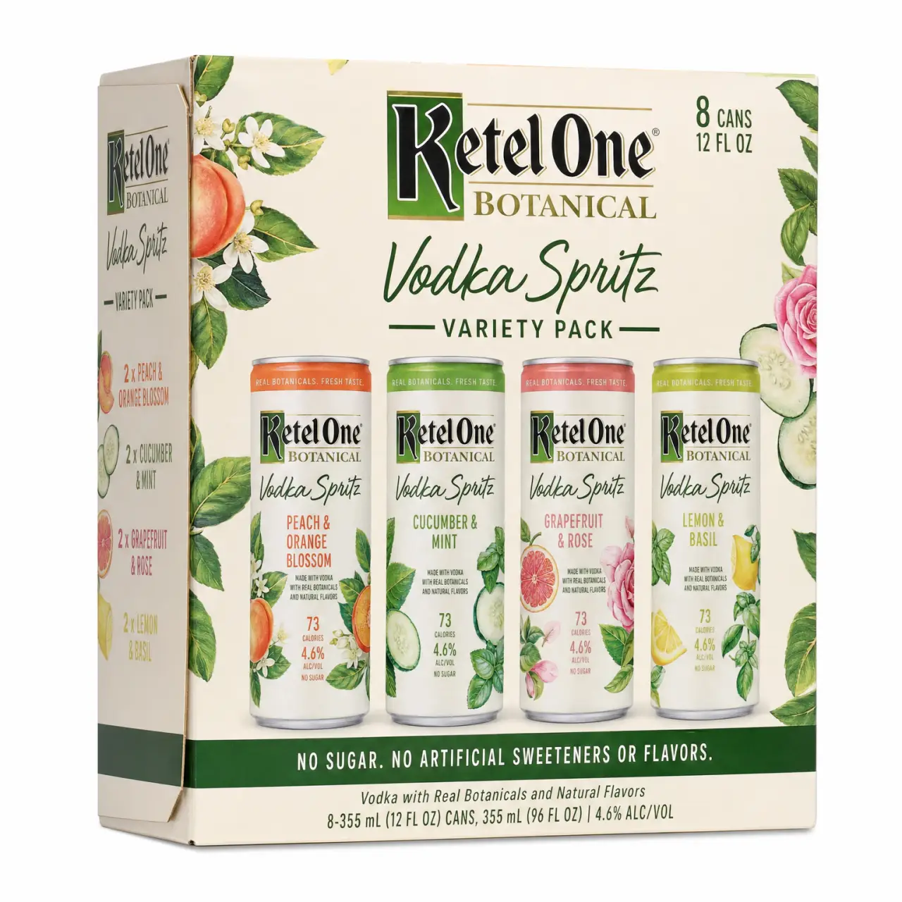 Ketel One Botanical Vodka Spritz Variety Pack 8pk-12oz