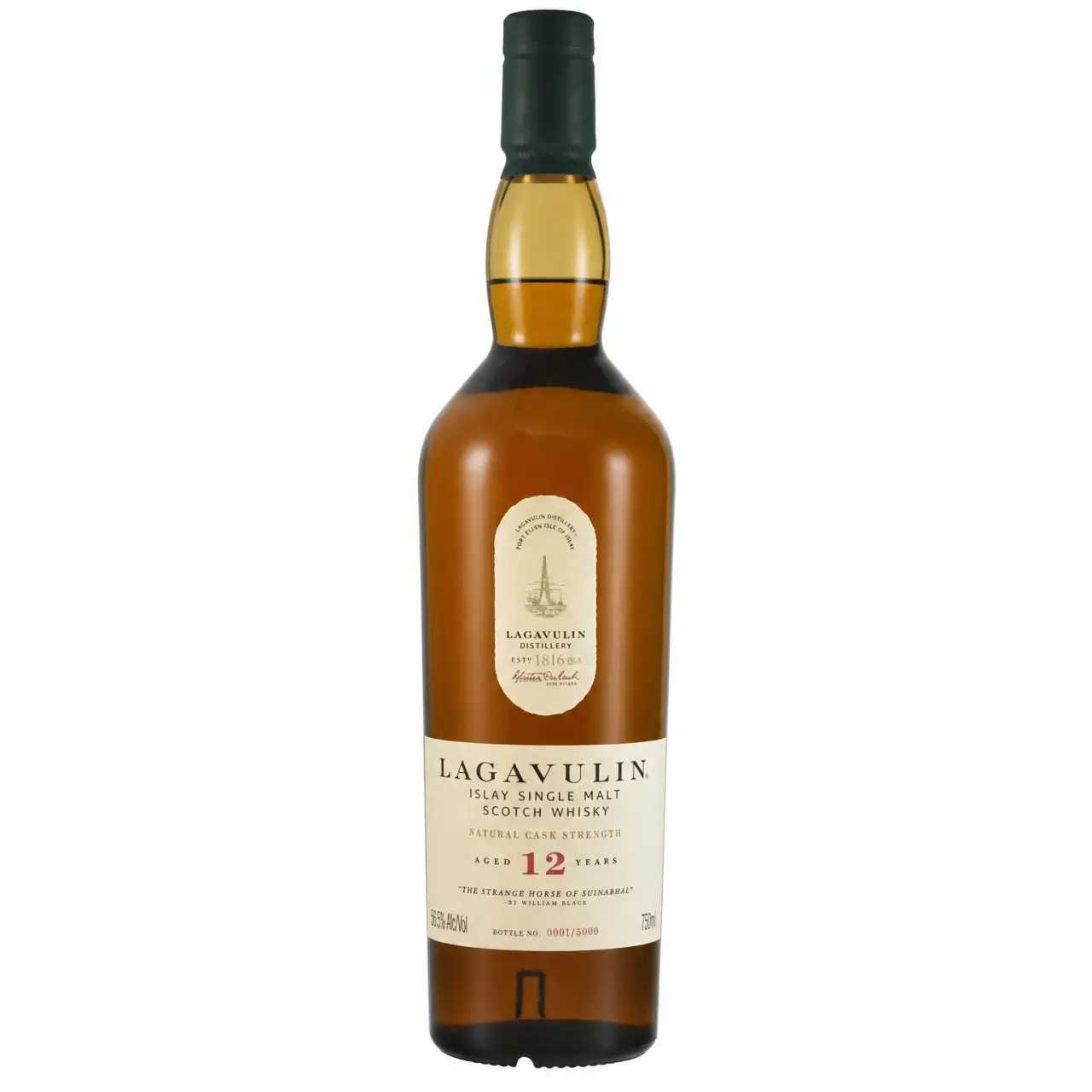 Lagavulin Natural Cask Strength 12 Year Old 750ml