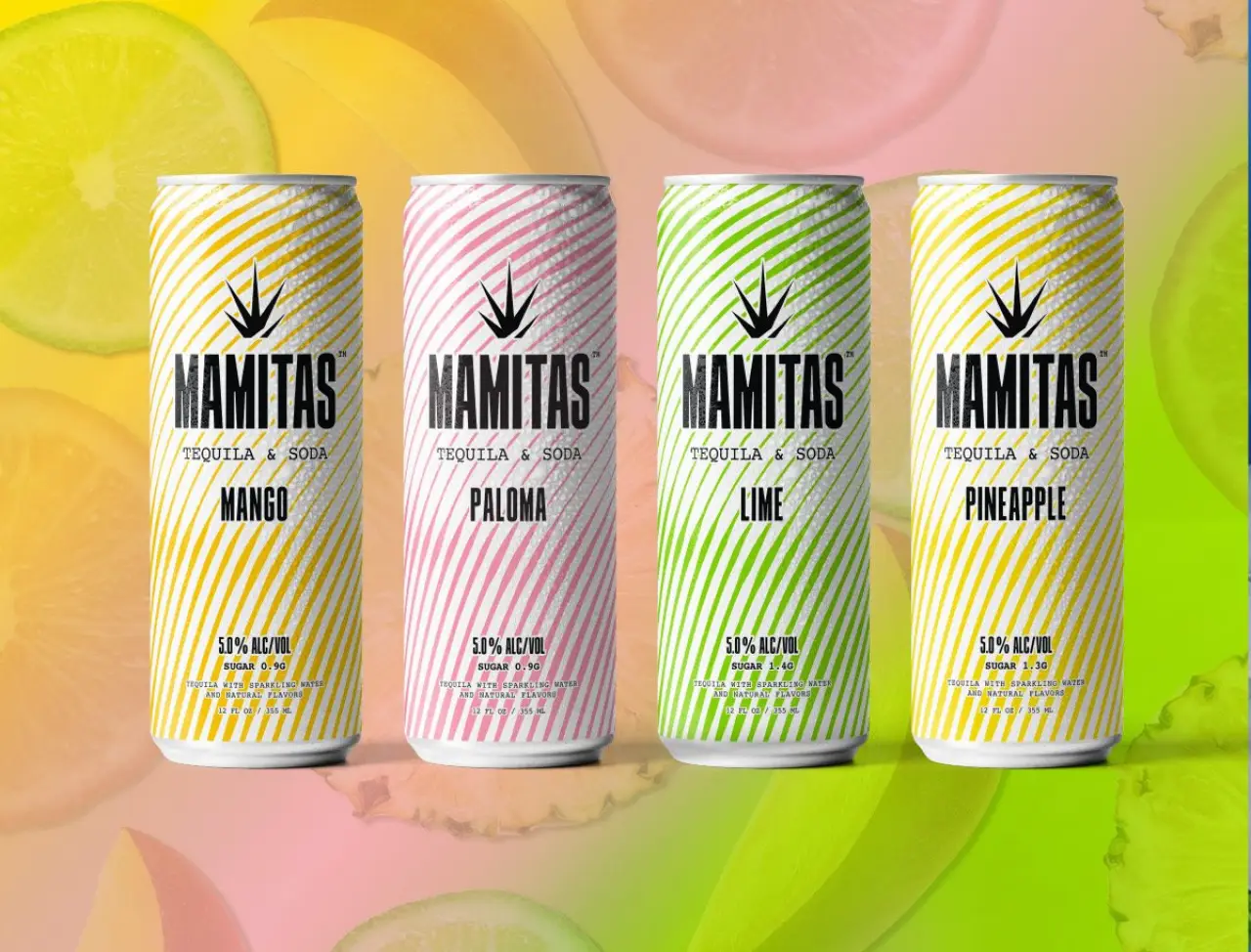 Mamitas Tequila Seltzer Variety Pack 8pk