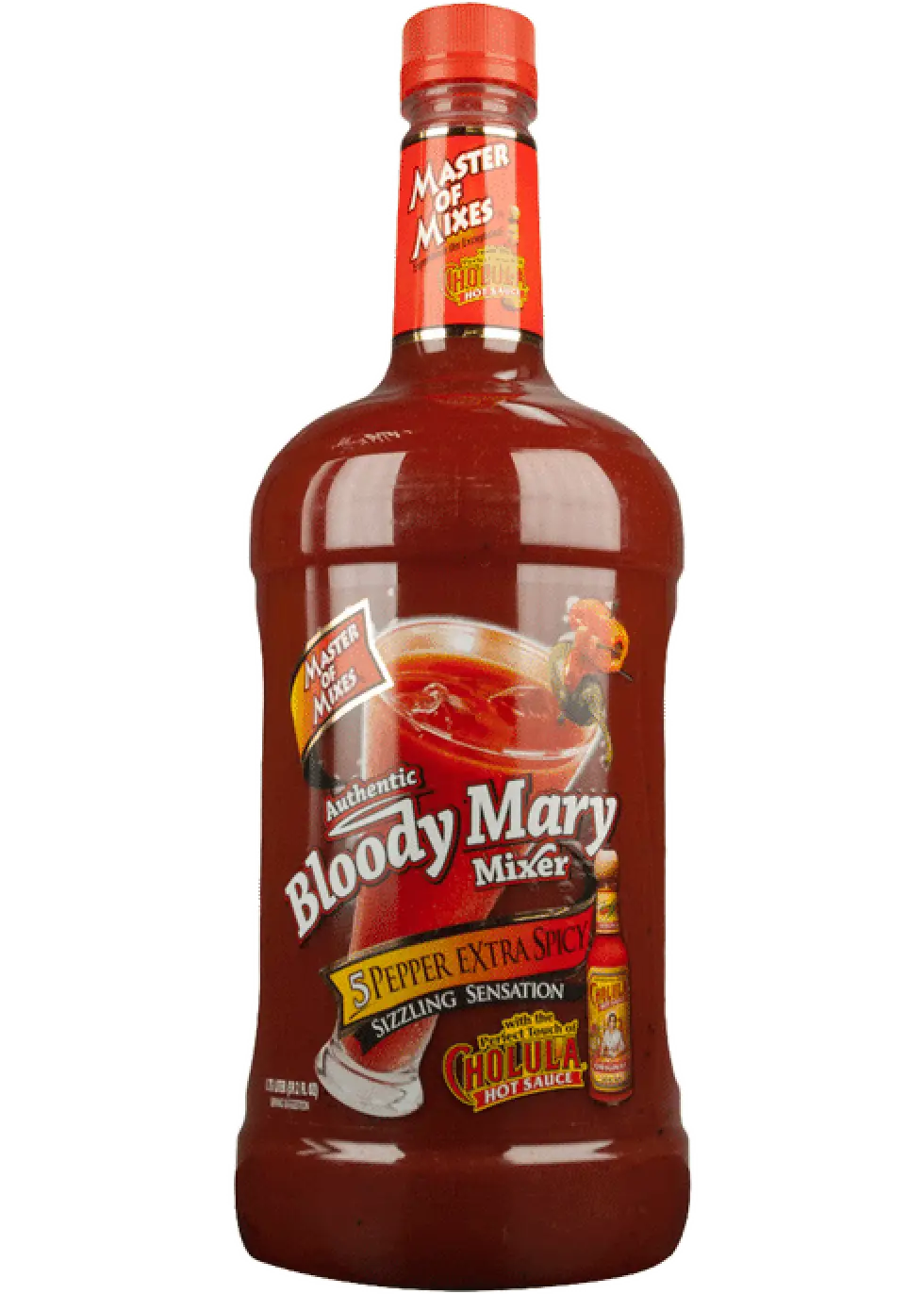 Master of Mixes 5 Pepper Extra Spicy Bloody Mary Mix 1L