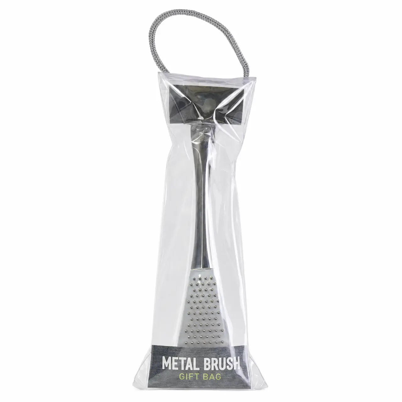 METAL BRUSH GIFT BAG