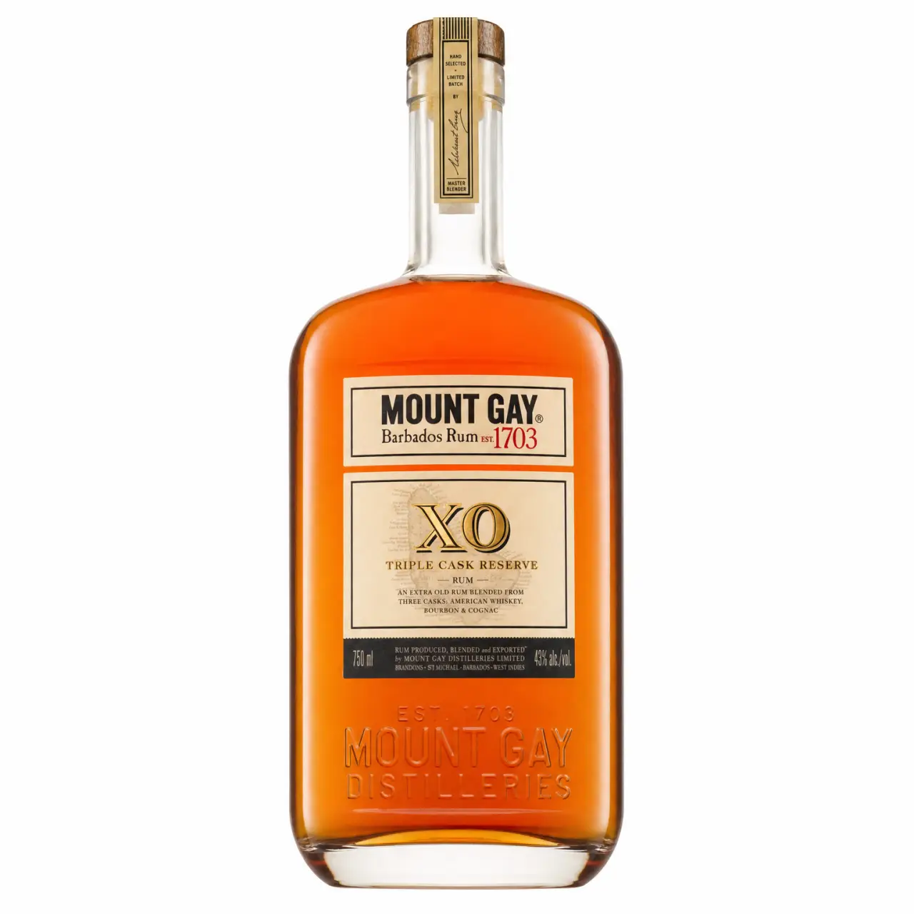 Mount Gay XO Triple Cask Reserve 750ml