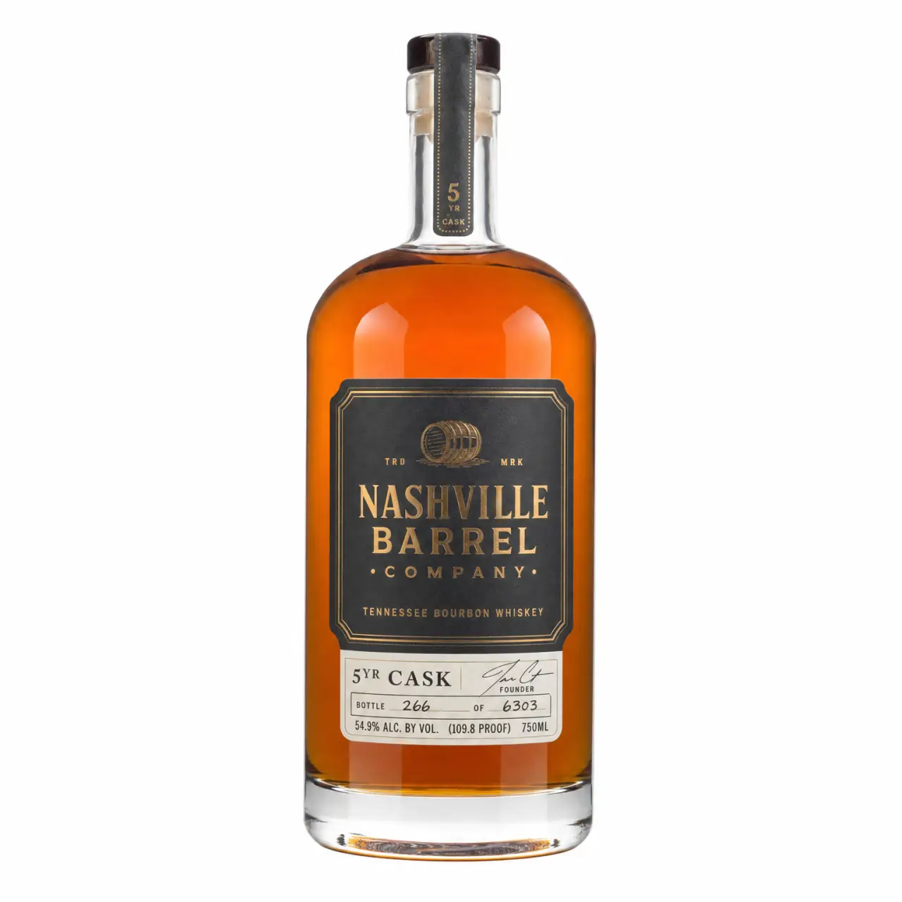 Nashville Barrel 5Yr Cask Pvt 750ml