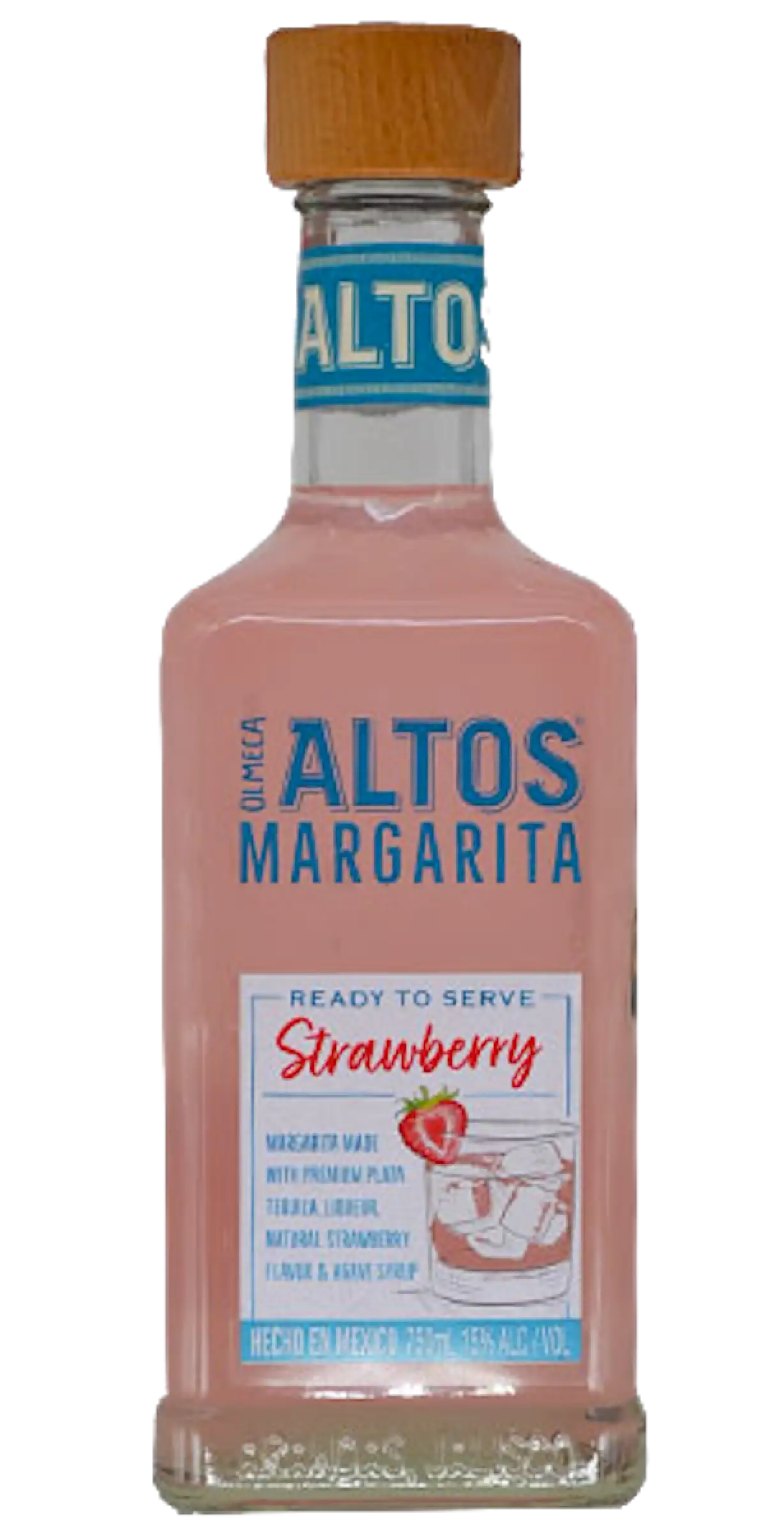 Olmeca Altos Margarita Strawberry 750ml
