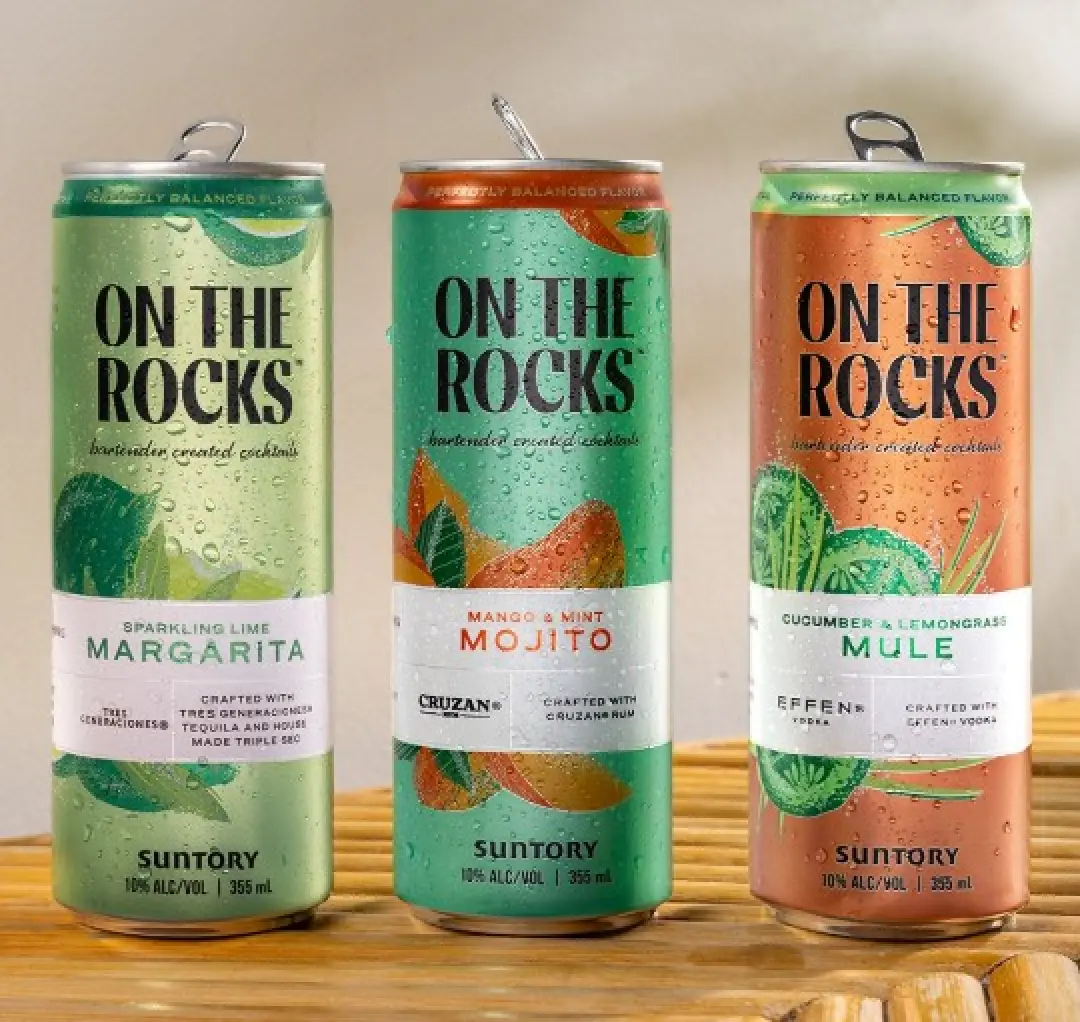 On the Rocks Canned Cocktails