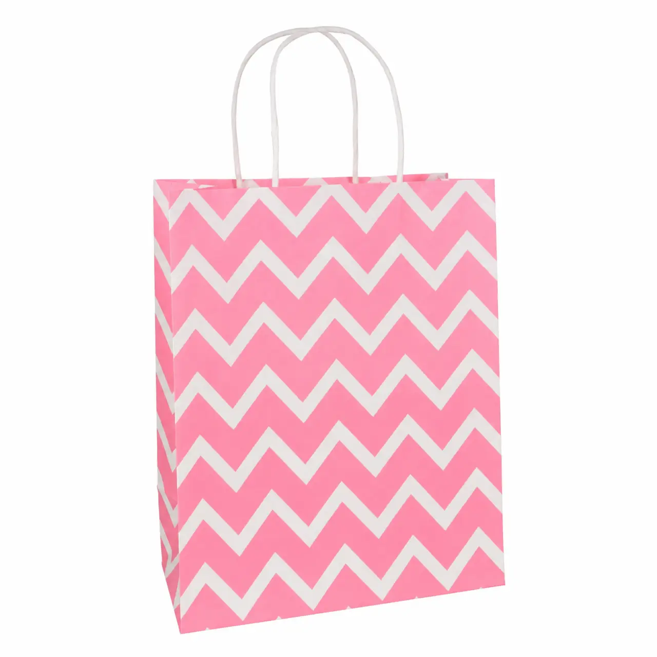PINK CHEVRON GIFT BAG