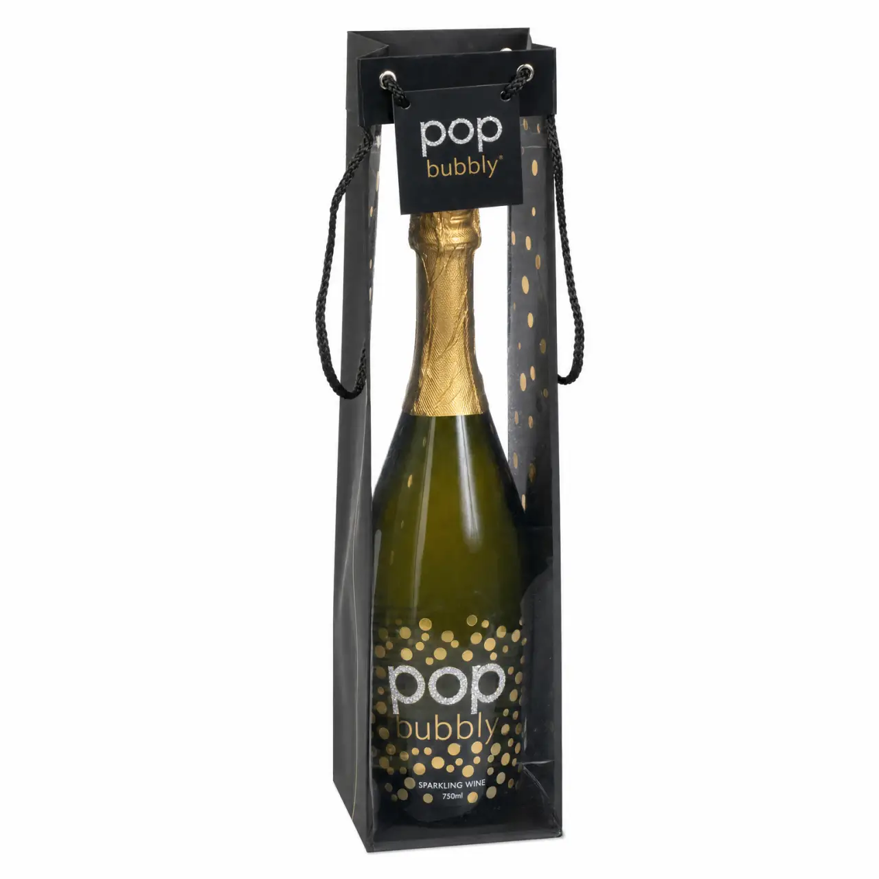Pop Bubbly Gift Bag 750ml