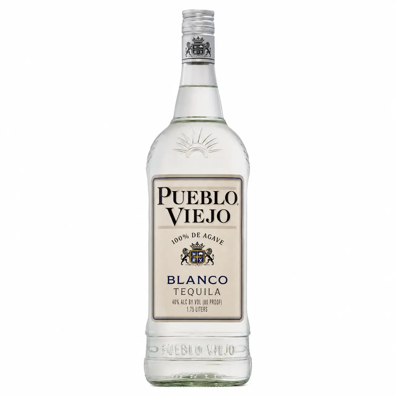 Pueblo Viejo Blanco Tequila 1.75L