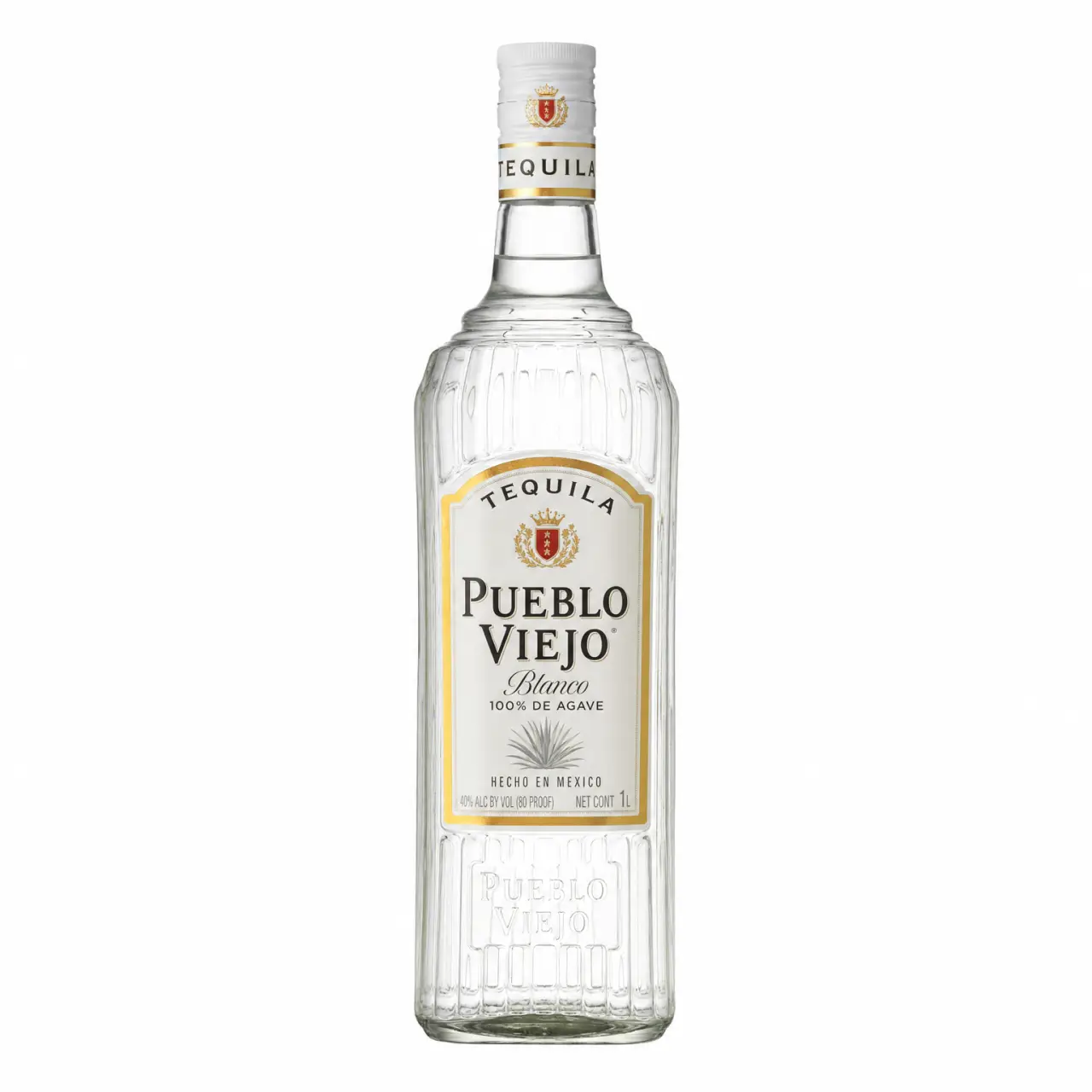 Pueblo Viejo Blanco Tequila 1L
