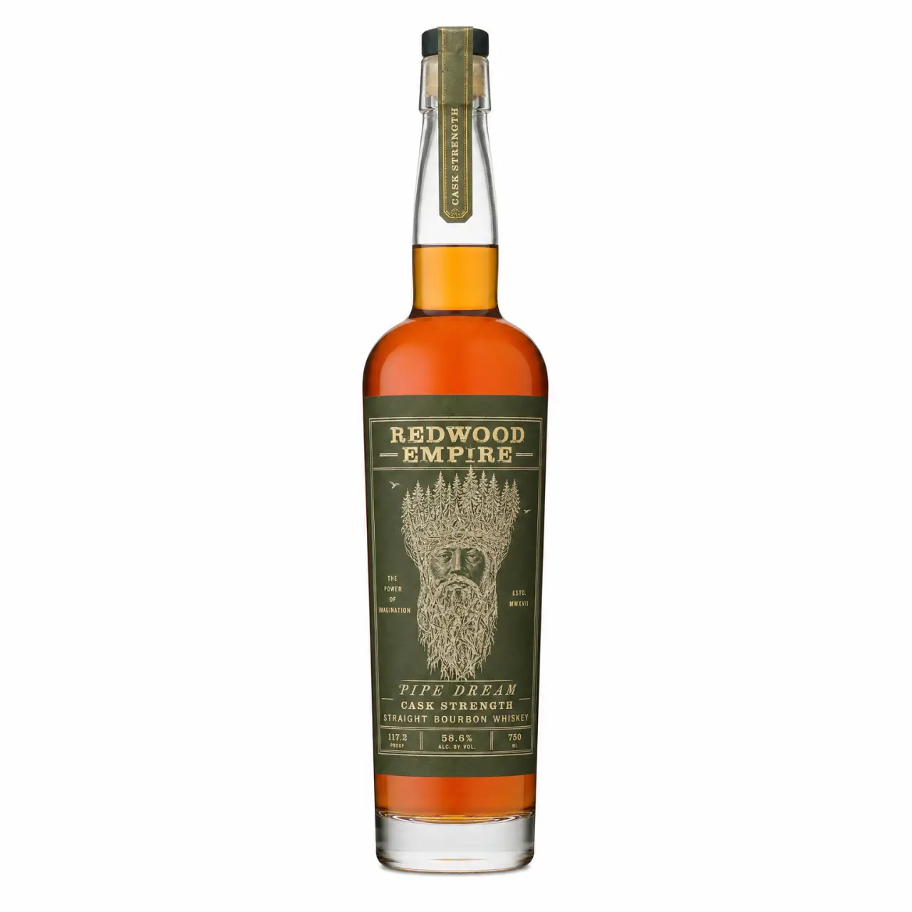 Redwood Empire Pipe Dream Cask Strength Bourbon Whiskey 750ml