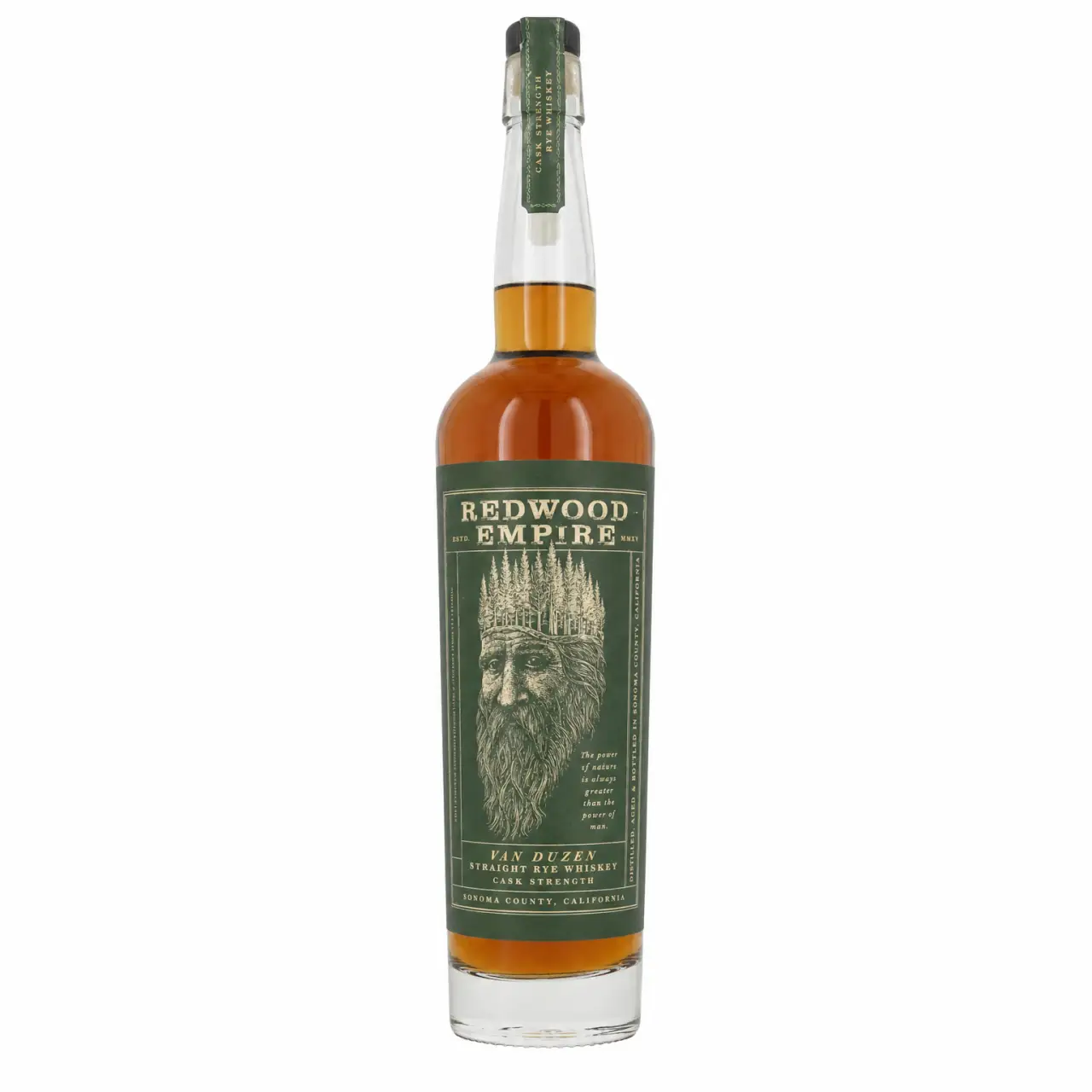 Redwood Empire Van Duzen Straight Rye Whiskey 750ml