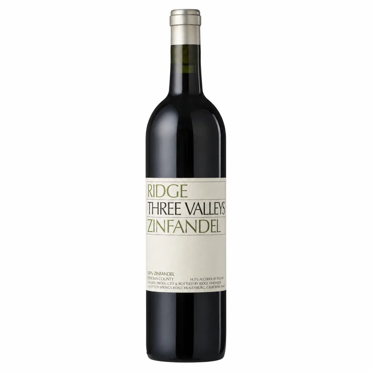 Ridge Three Valleys Zinfandel 750ml