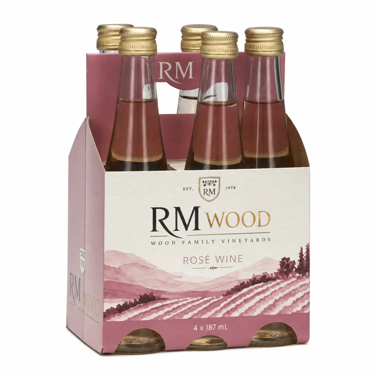 Rm Wood Rose 187ml 4pk
