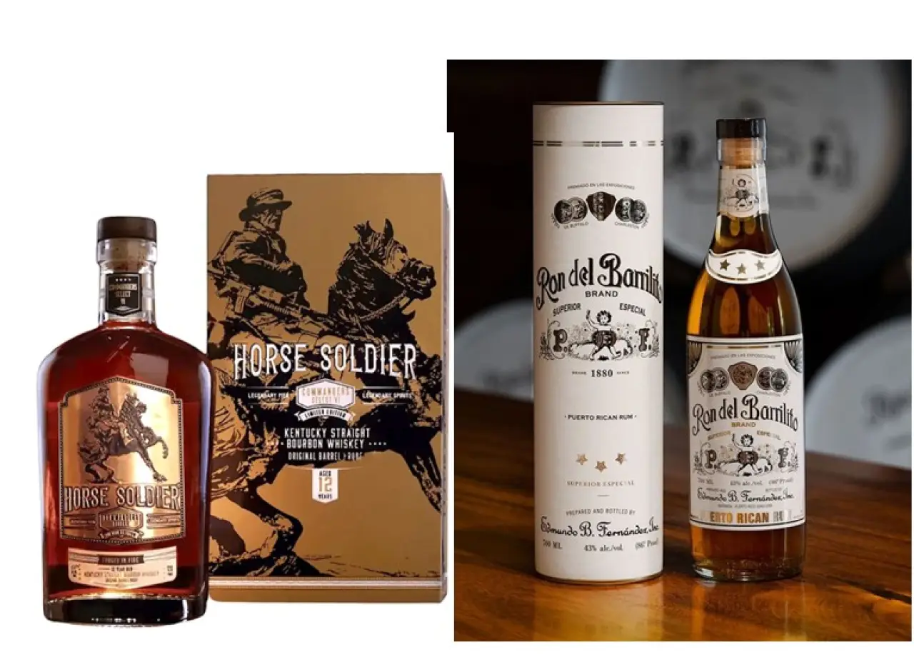 Ron Barrilito Rums and Horse Soldier Straight Bourbon