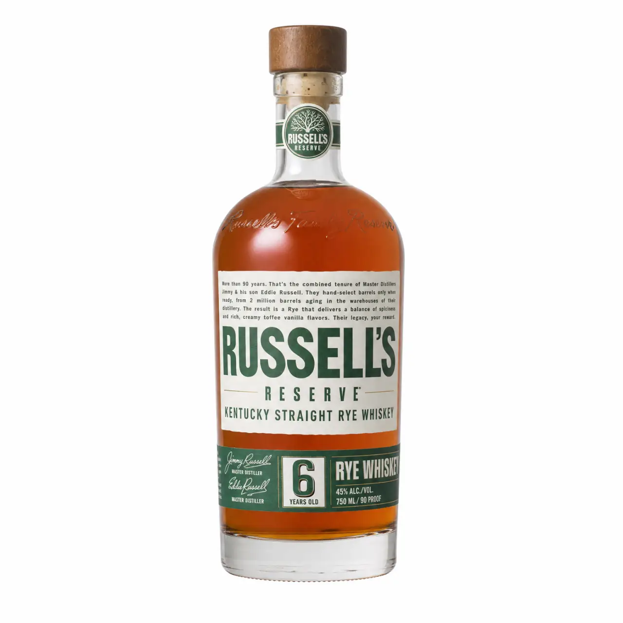 Russell's Reserve 6 Year Old Rye 750ml