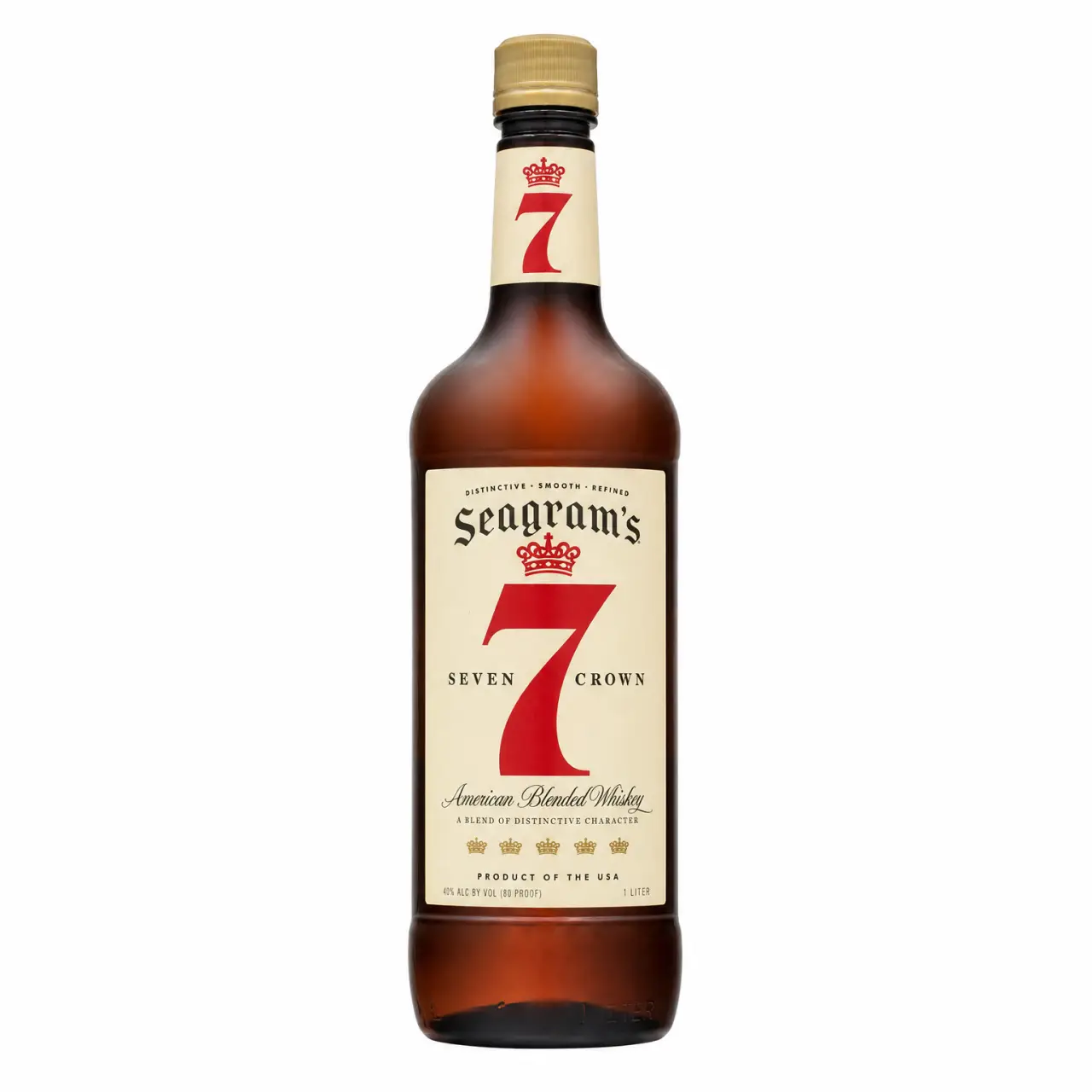 Seagram's 7 Crown American Blended Whiskey 1L