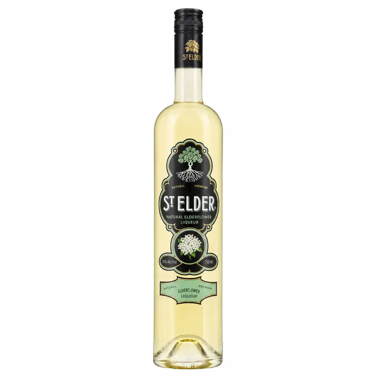 St Elder Natural Elderflower Liqueur 375ml
