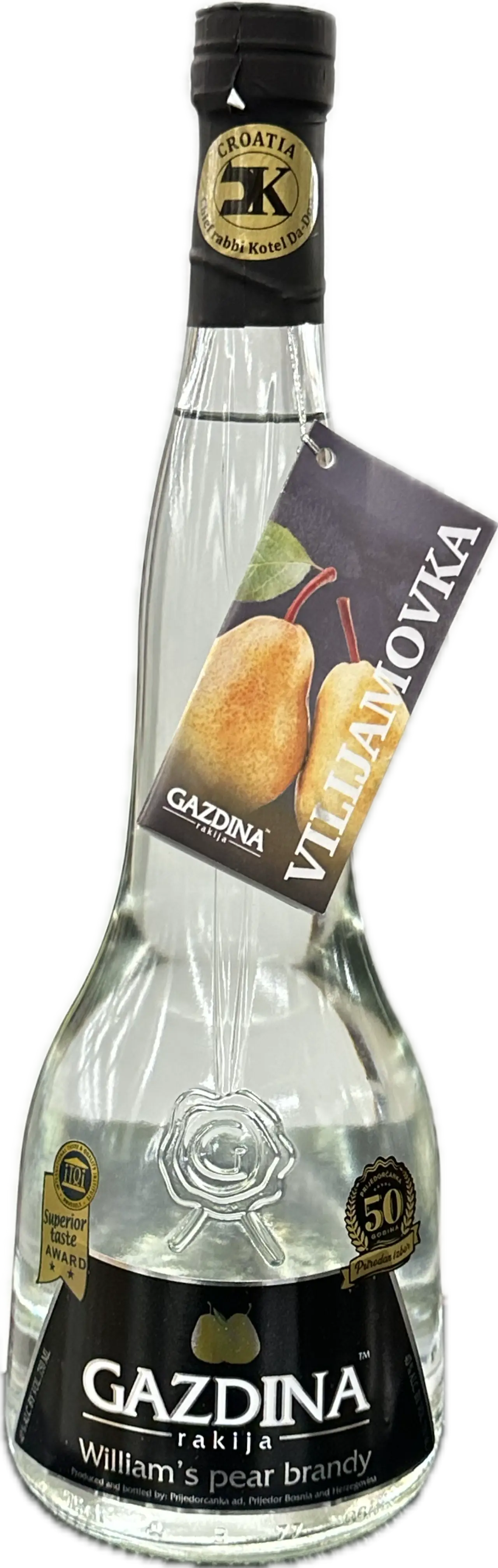 Gazdina Pear Brandy 750ml