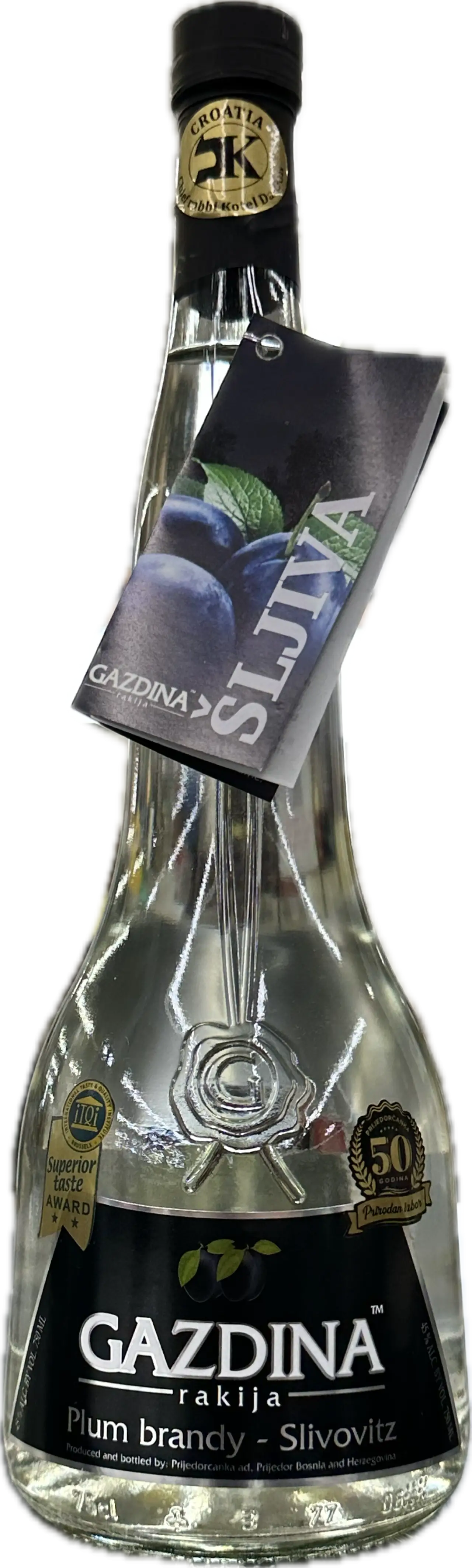 Gazdina Plum Brandy 750ml
