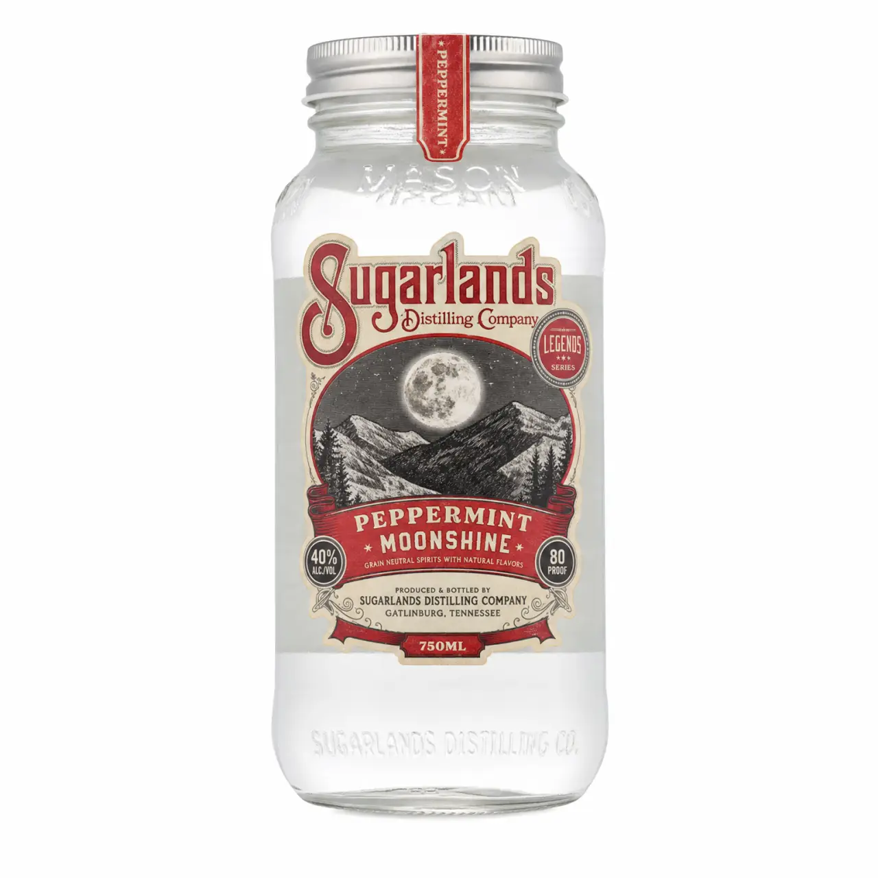 Sugarlands Peppermint Moonshine 750ml