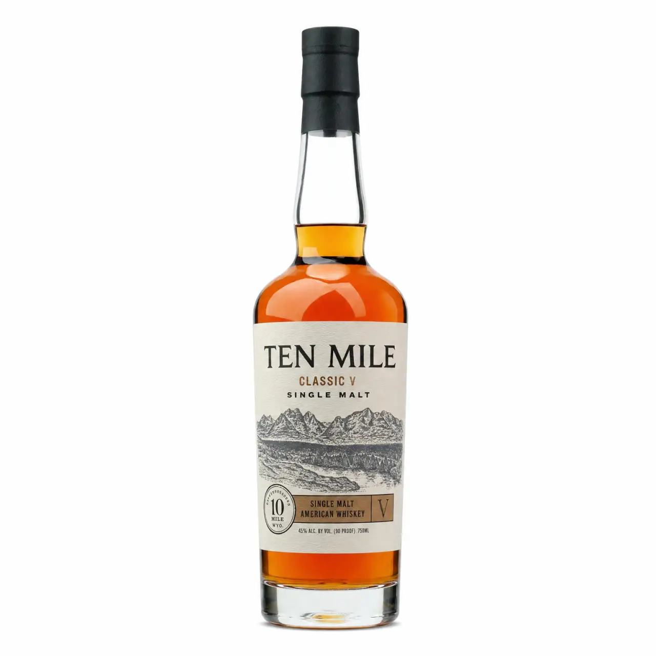 Ten Mile Classic V Single Malt 750ml