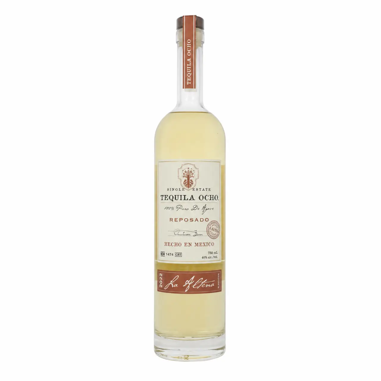 Tequila Ocho Reposado 750ml