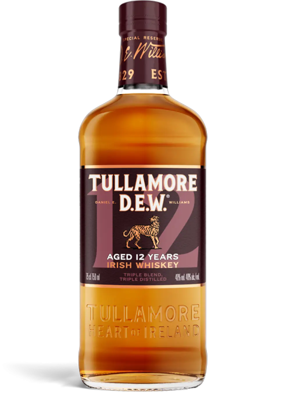 Tullamore D.E.W. 12 Year Old Special Reserve Irish Whiskey 750ml