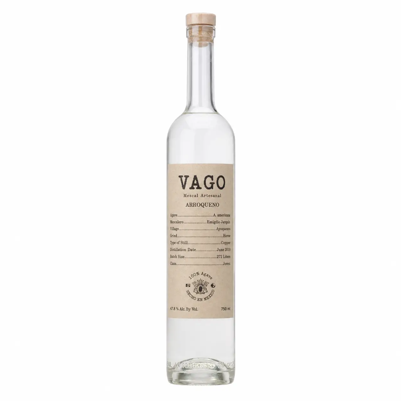 Vago Mezcal Arroqueno 750ml
