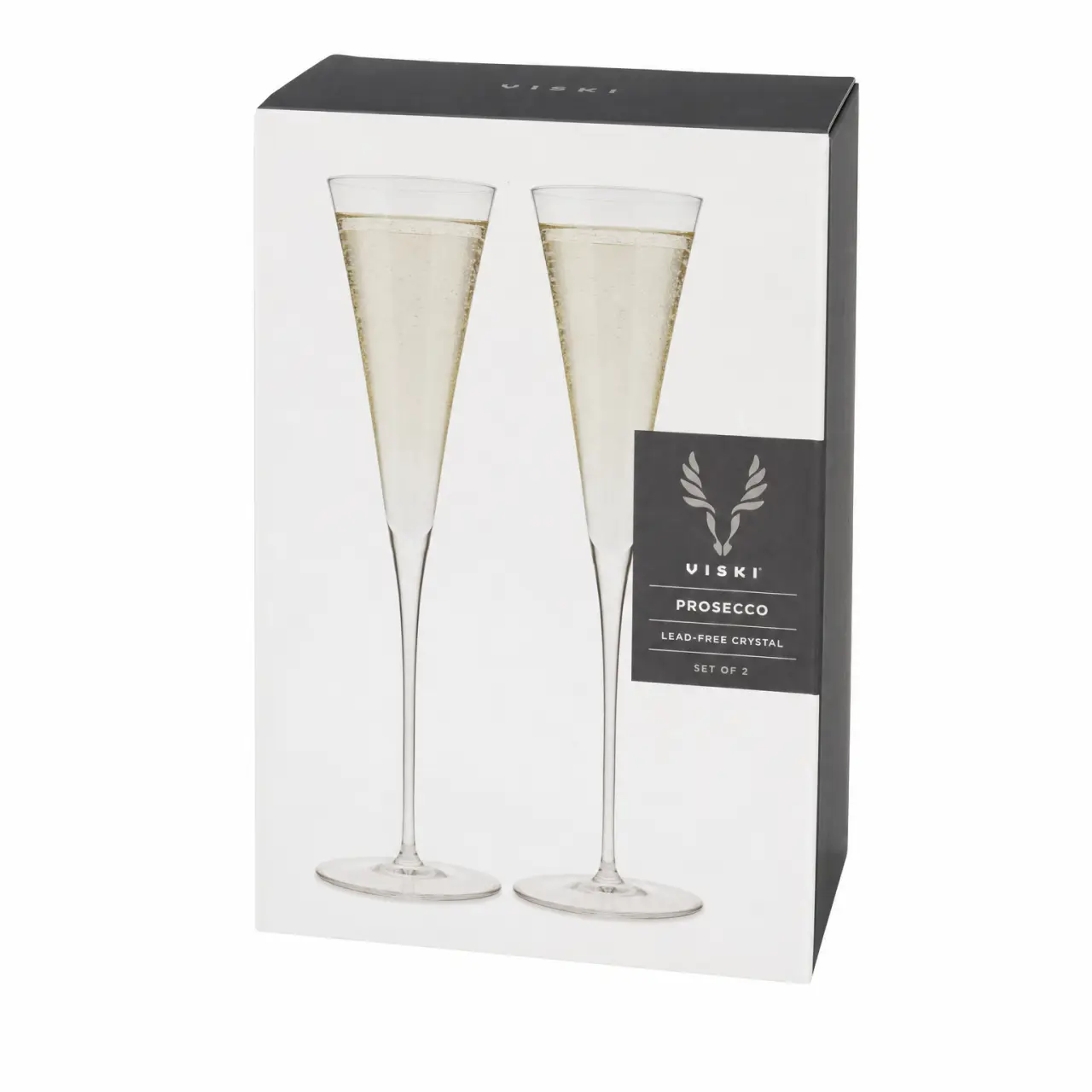 VISKI PROSECCO GLASS 2PK