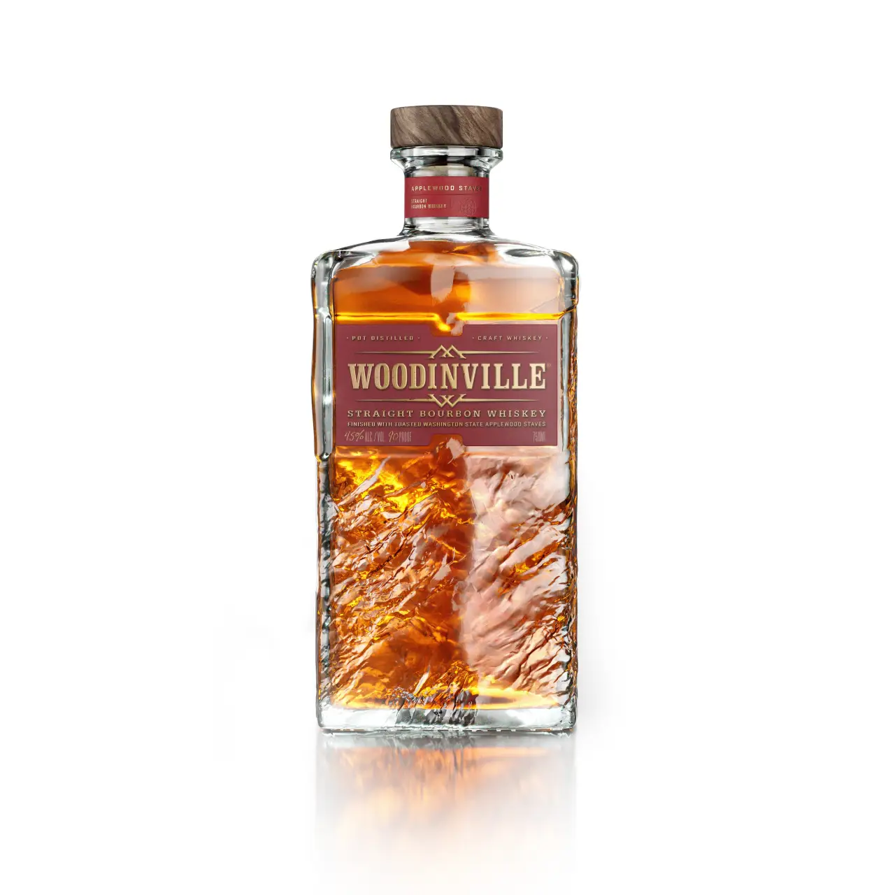 Woodinville Applewood Finished Bourbon 750ml