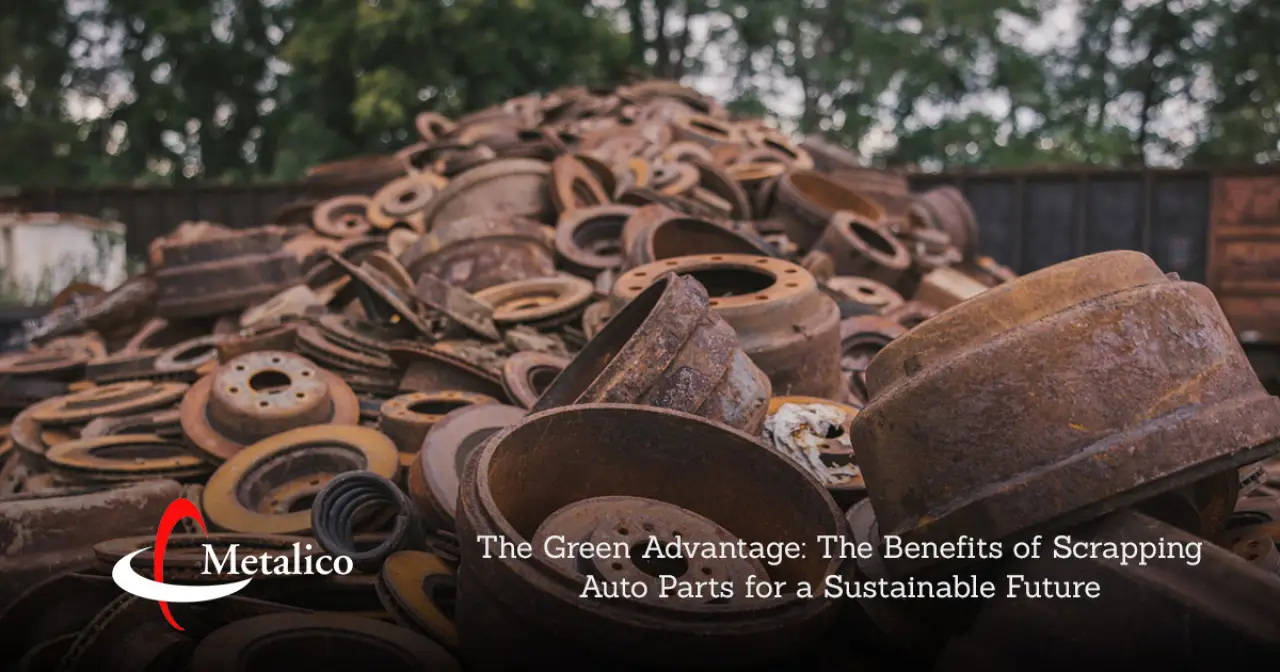 rusted auto parts in scap yard