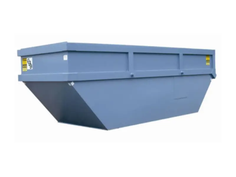 blue metal lugger box