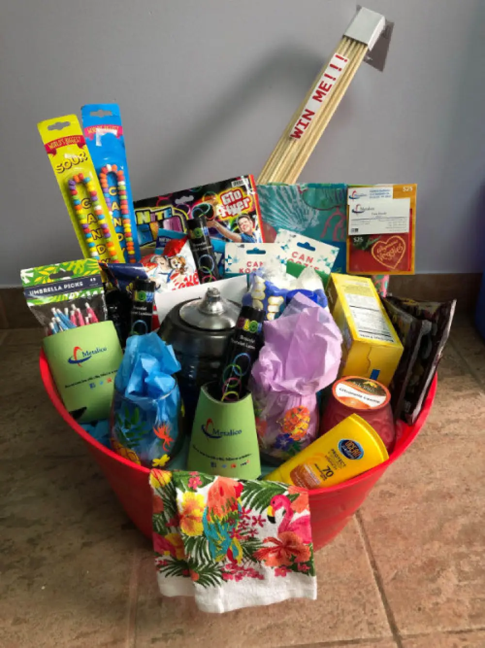 raffle basket prize