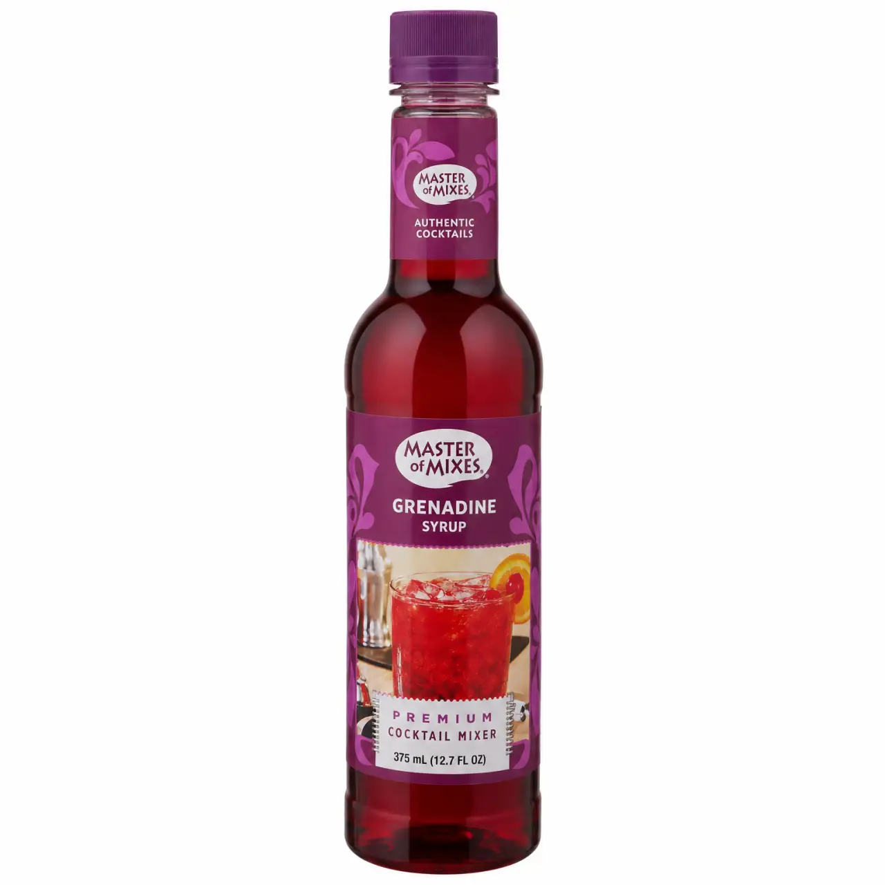 Master Of Mixes Grenadine Syrup 375ml