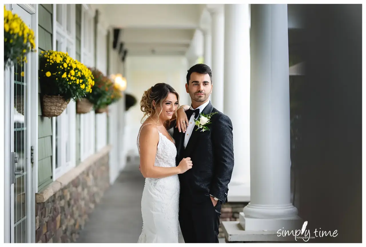 Custom wedding suit details