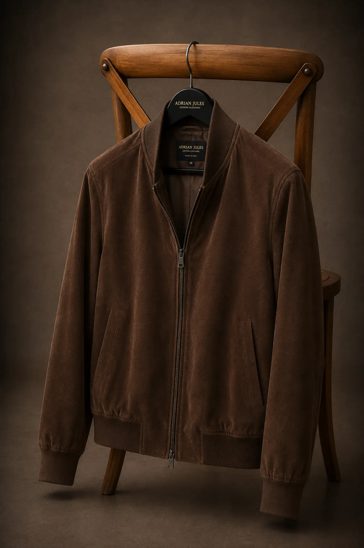 The Suede Moro Bomber Jacket