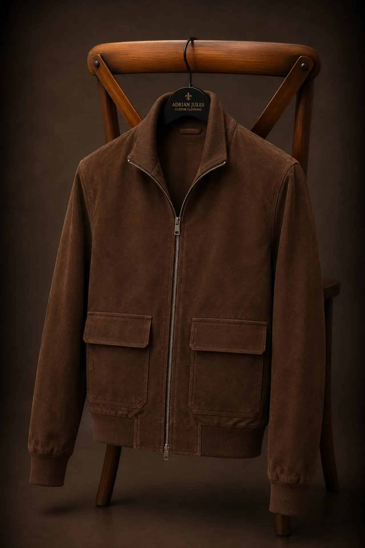 The Suede Moro Cargo Bomber