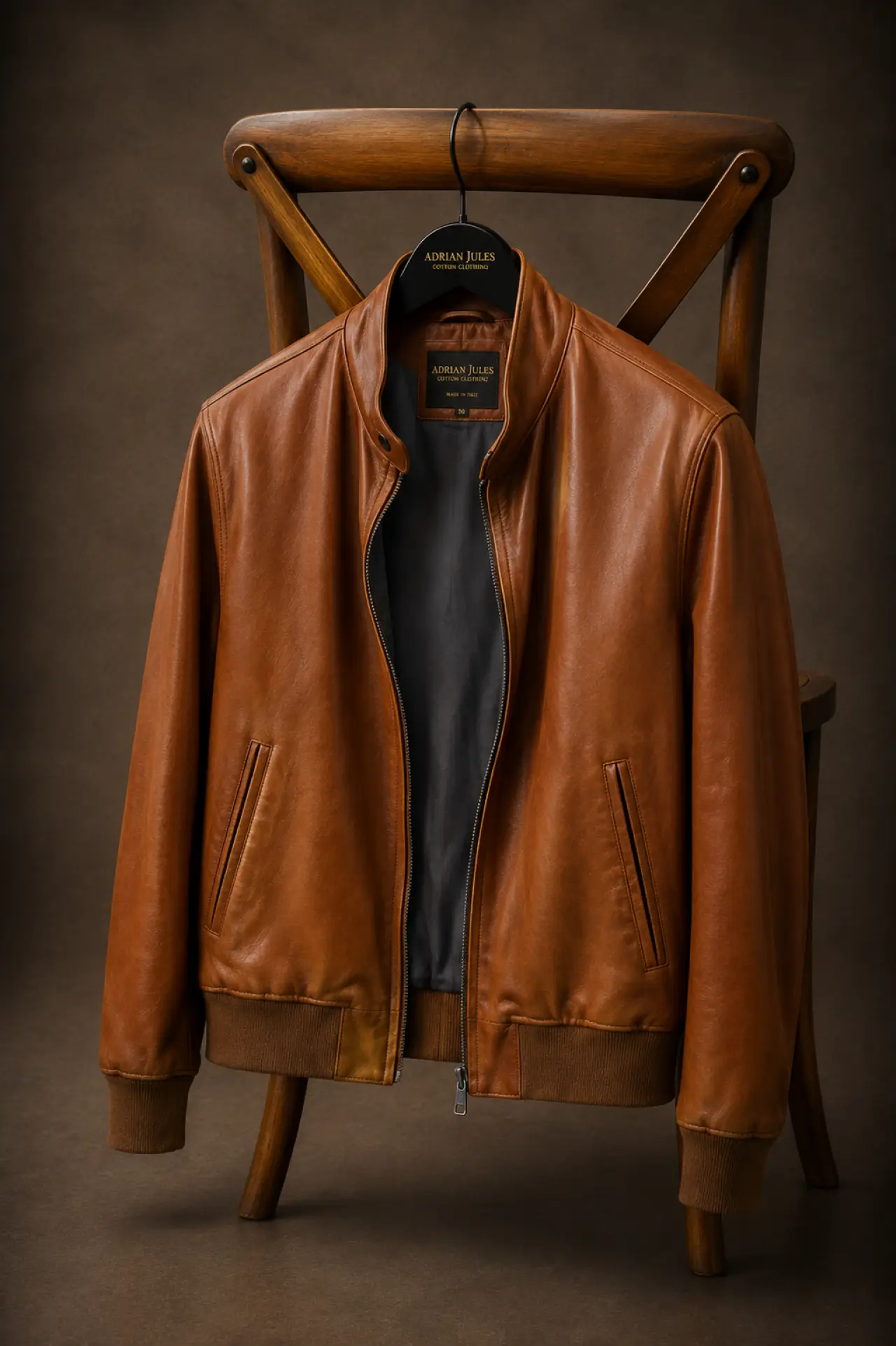 The Vintage Nappa Leather Bomber