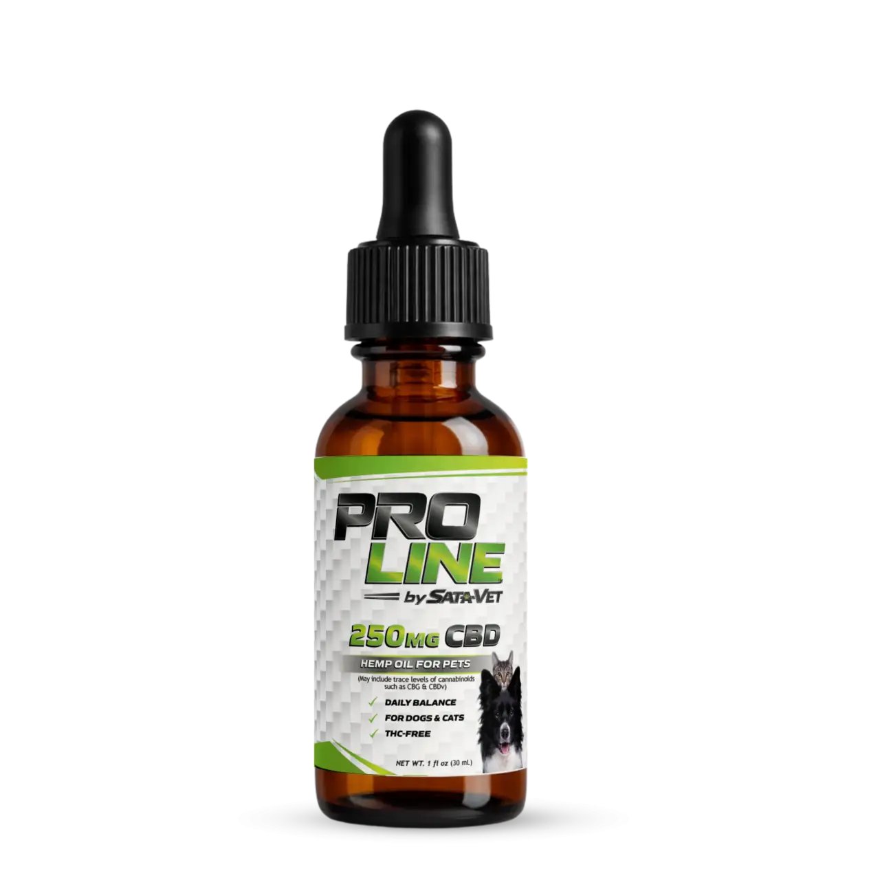 CBD Hemp Oil Tincture for Pets • 250 mg (30 mL)