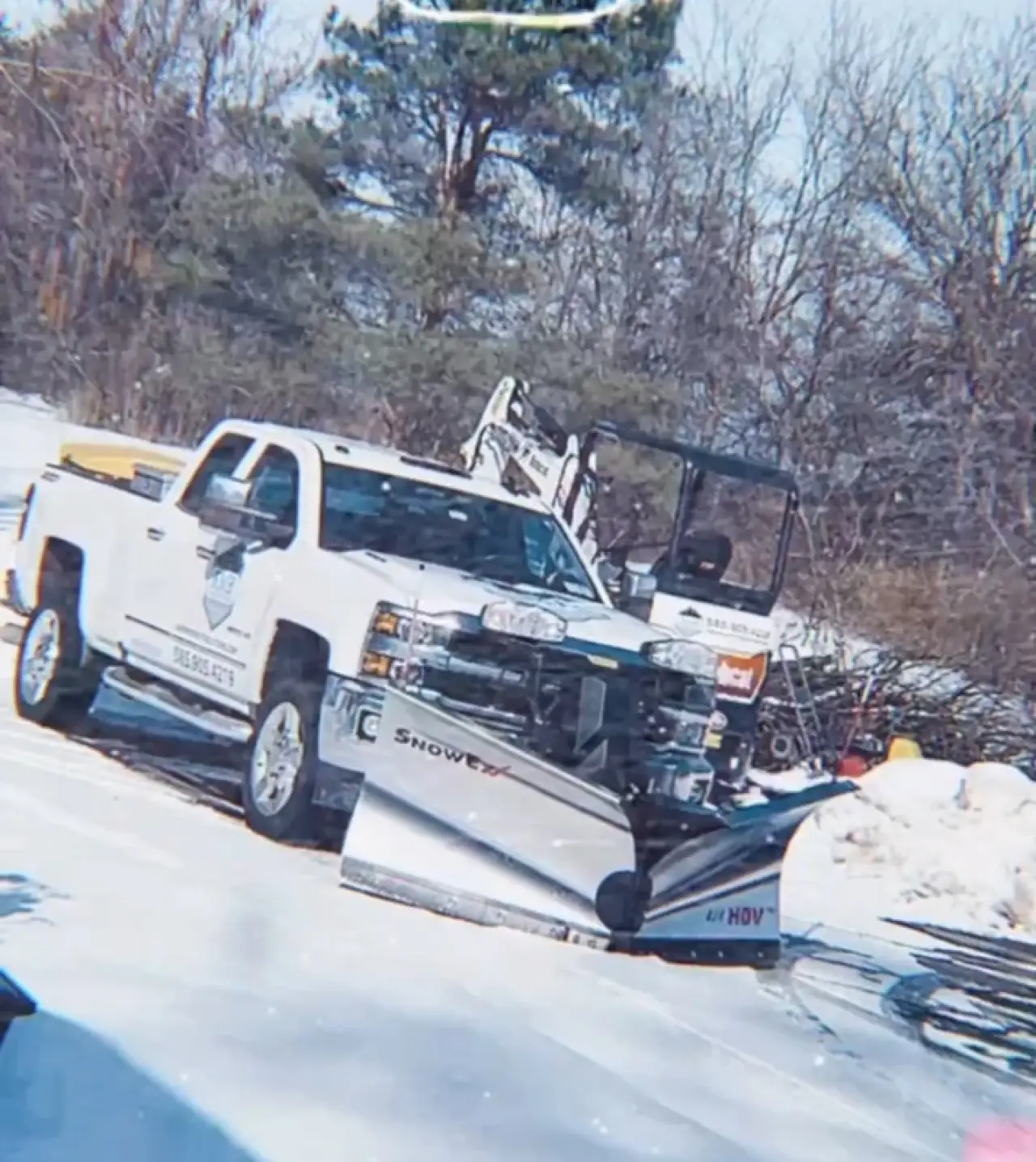 commercial plow truck