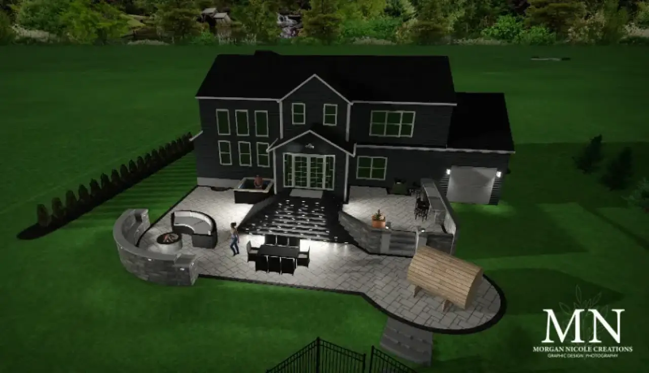 3D Landscape Design Renderings