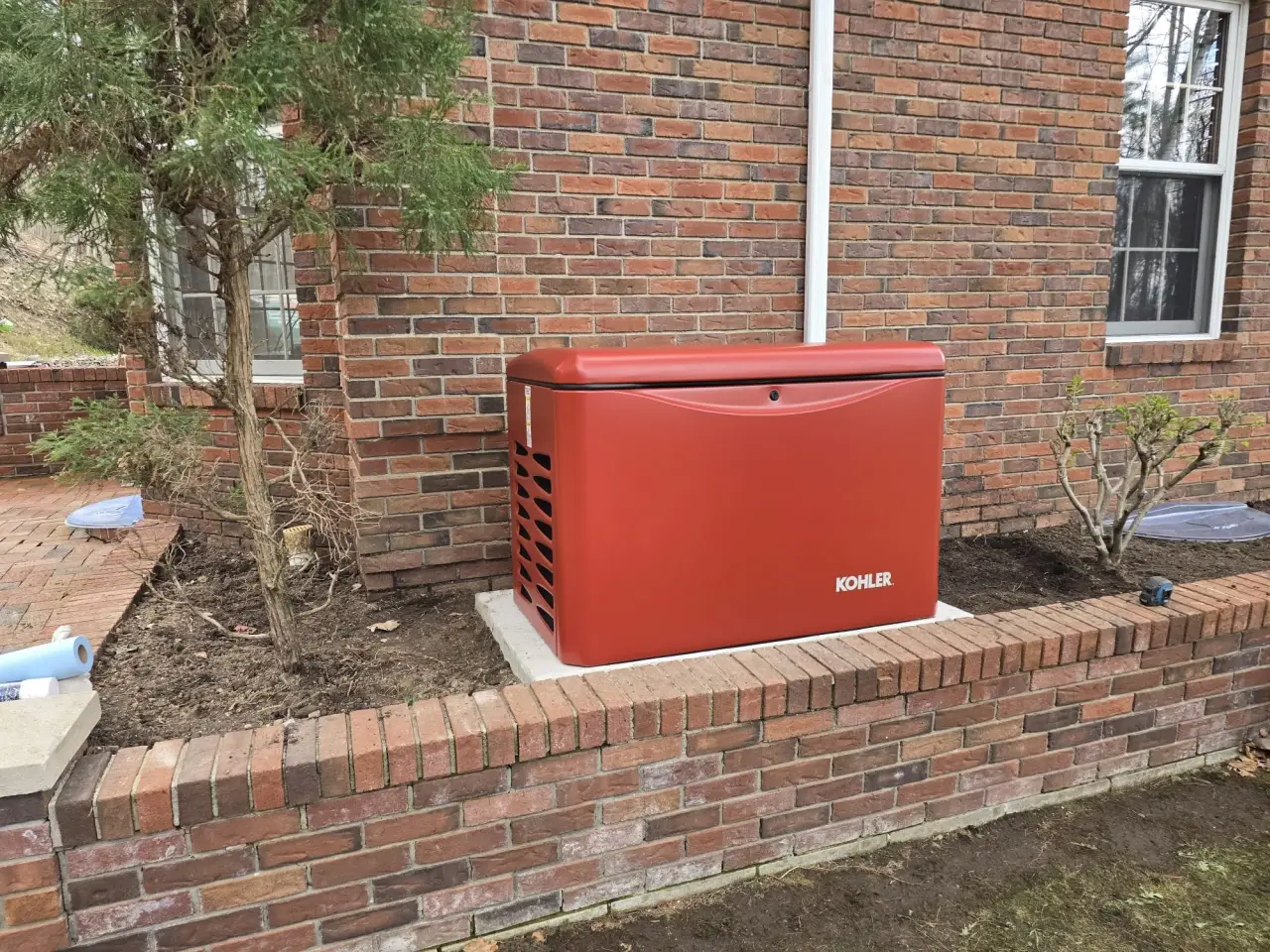 Generac whole-home generator installation