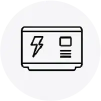 generators and generator fueling icon
