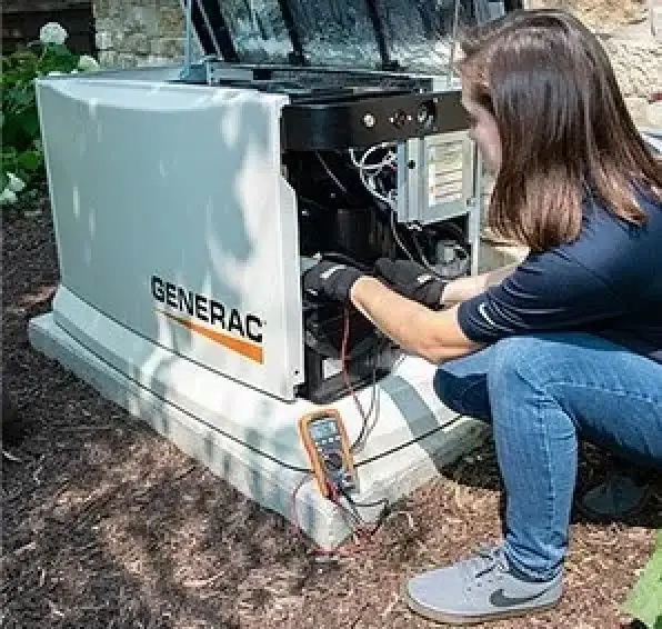 Generac whole-home generator installation