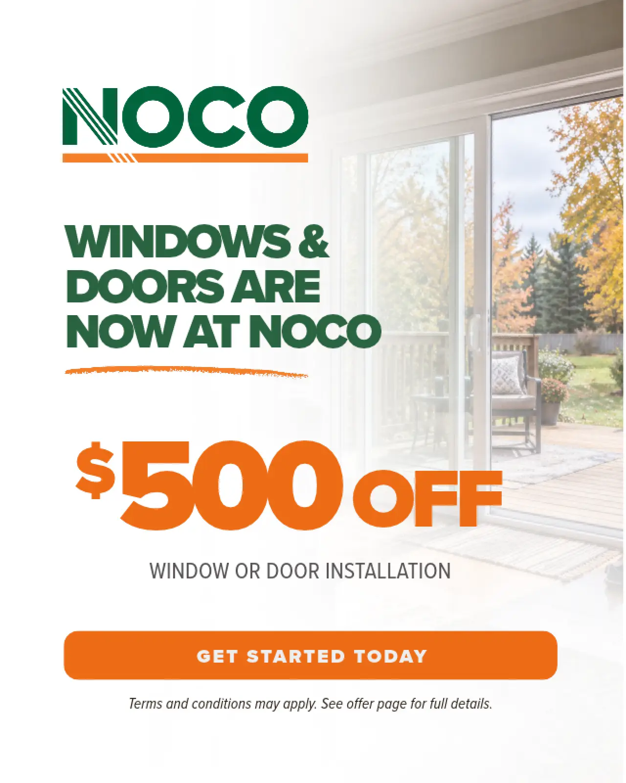 October 2026—Windows/Doors