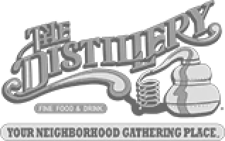 the distillery black and white logo